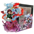 thumbnail image 2 of Demon Slayer Anime Figura de acción, Kamado Tanjirou, Kimetsu no Yaiba, ShiISA Bu, Zenitsu, Nezuko, Modèle Butter Toys, G5, 18cm10 cm sin caja al por menor9 zhangmengya unisex, 2 of 2