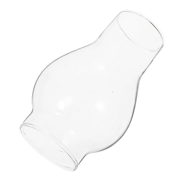 KONTONTY  Oil Lamp Chimney Elegant Replacement Traditional Transparent
