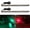 Red And Green, variant on Navigation Lights - LED Bow Lights, Green & Red, Night Fishing, Deck, IP67 Waterproof for Pontoon, Dinghy, Kayak, Jon Boat, Yacht