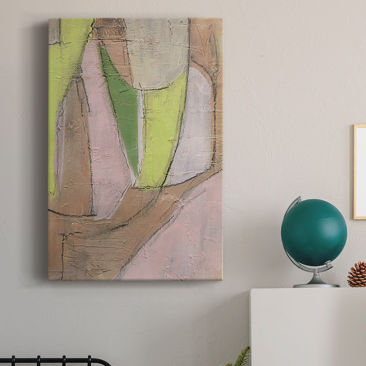 Many Layers I Premium Gallery Wrapped Canvas - Ready to Hang