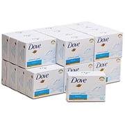Dove Beauty Bars Soap White, Gentle Exfoliating- 135G / 4.76Oz X 24 Pack