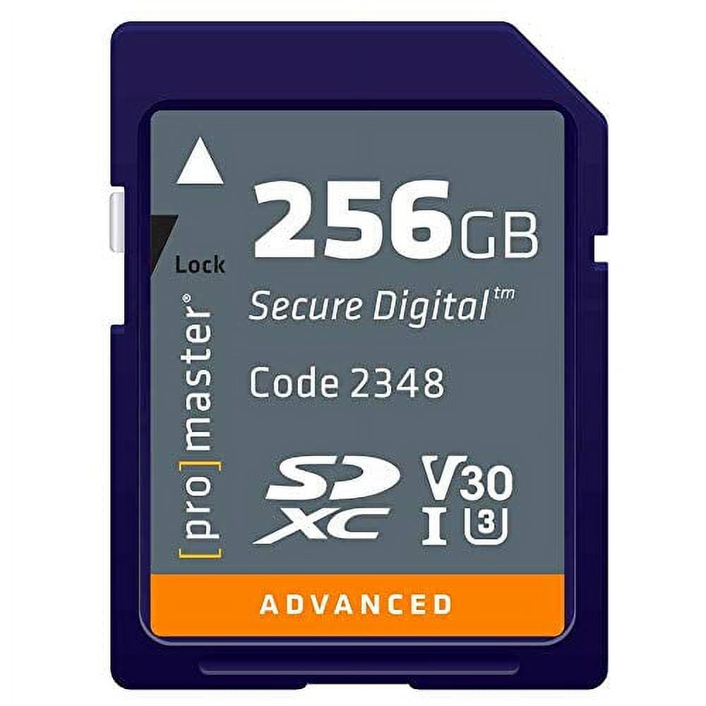Pro Grade 128GB UHS-II V60 SDXC Memory Card, 250MB/s Read, 130MB/s