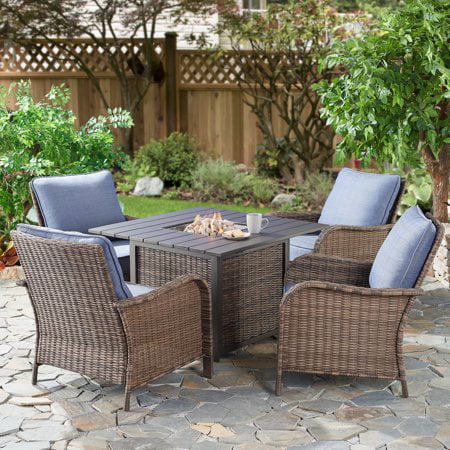 Better Homes Gardens Brookhaven 5, Outdoor Conversation Sets With Fire Pit