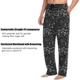thumbnail image 3 of Top-kevin Mathematics Print Pajama Pants for Men Comfort Sleep Lounge Bottoms Straight-fit with Pockets S-XXL, 3 of 7