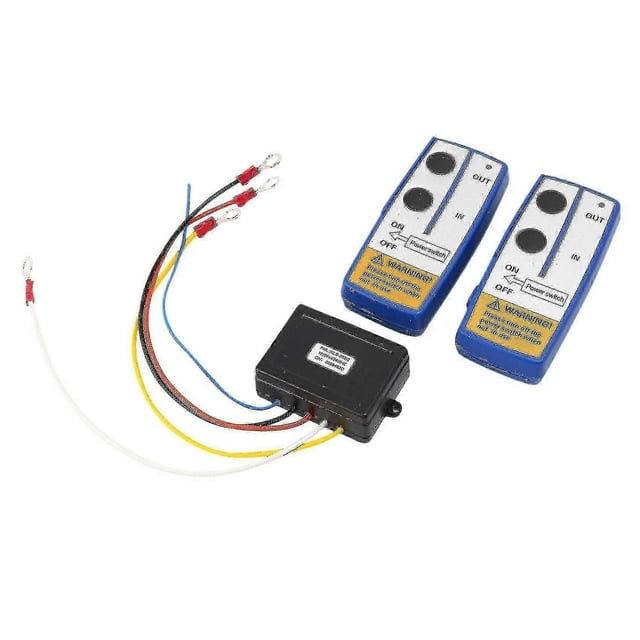 12v Recovery Wireless Winch Remote Control 2 Handset Switch For Atv Suv