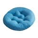 thumbnail image 1 of Cojín redondo para silla, cómodo, moderno, suave y decorativo, de 40 cm (16"). Azul, 1 of 9