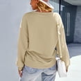 thumbnail image 3 of Women Top, Casual High Stretch Fall Tunic For Daily Life For Girls ANGGREK Otros, 3 of 8