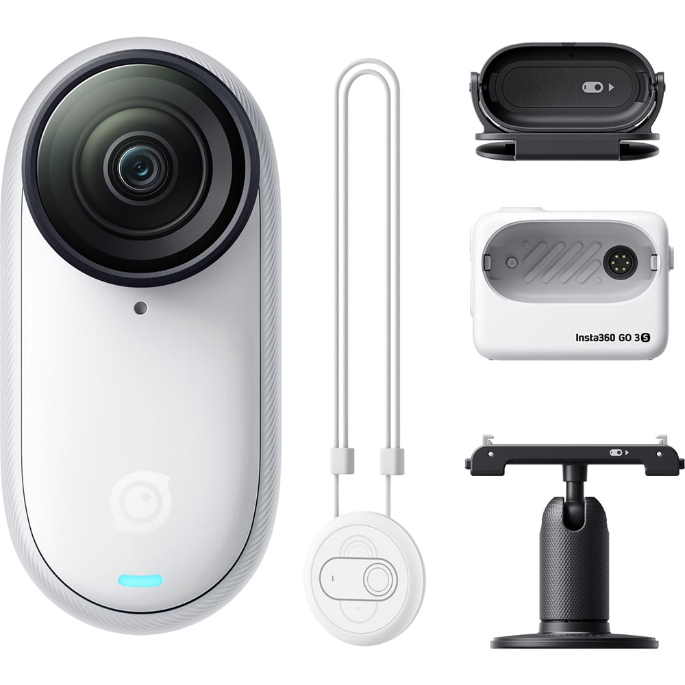Insta360 - GO 3S (128GB) Action Camera - White - Walmart.com