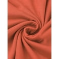thumbnail image 6 of DARING DIVA Women's Soft Stretch Drawstring Lounge Shorts with Pockets M Orange Red, 6 of 7