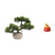 thumbnail image 1 of Árbol bonsái artificial,Bonsái artificial para decoración de escritorio o interior,Bonsái artificial,planta falsa en maceta.,Escultura de escritorio,Estatua de la Cuenca del Tesoro Feng, 1 of 8