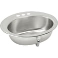 thumbnail image 2 of Elkay Llvr19162 Asana Lustertone Stainless Steel 16-11/16" Drop In Bathroom Sink -, 2 of 2