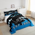 thumbnail image 4 of Erosebridal Twin Size Bedding Set,American Football Lovers Comforter for Football Fan,Football Comforter Sets,Football Player Duvet Insert with 1 Pillowcase(Charlotte), 4 of 6