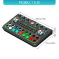 thumbnail image 5 of Auditory Live Broadcast Sound Card For Dynamic Mic Plugs Play Operation, 5 of 13