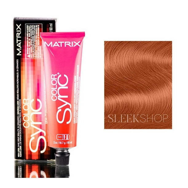 Matrix Color Sync Demi-Permanent Haircolor, 7CC+, Blonde Copper Copper of 1 Sleek Teasing Comb - Walmart.com