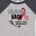 thumbnail image 4 of Inktastic Sickle Cell Awareness Fighting Back Boys or Girls Baby Bodysuit, 4 of 5