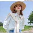 thumbnail image 3 of CAILDANL Women's Fashion Sweater Knitted Shawl Knitted Knotted Shawls Khaki Sweater Shawl Air-Conditioned Room Shawl, 3 of 9