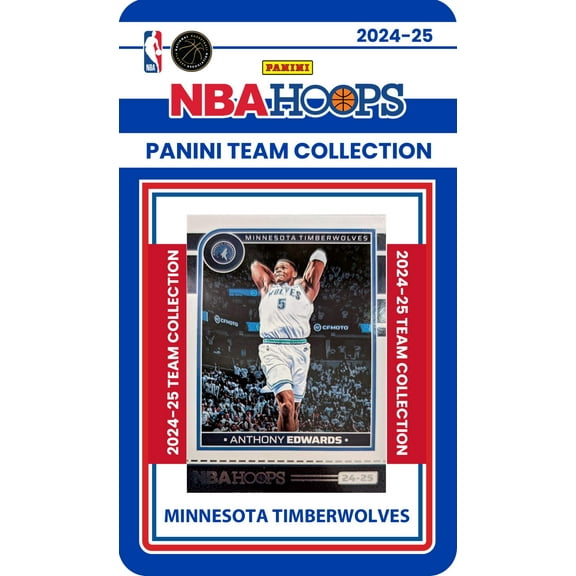 2024-25 Hoops Factory Sealed Team Set Timberwolves Anthony Edwards