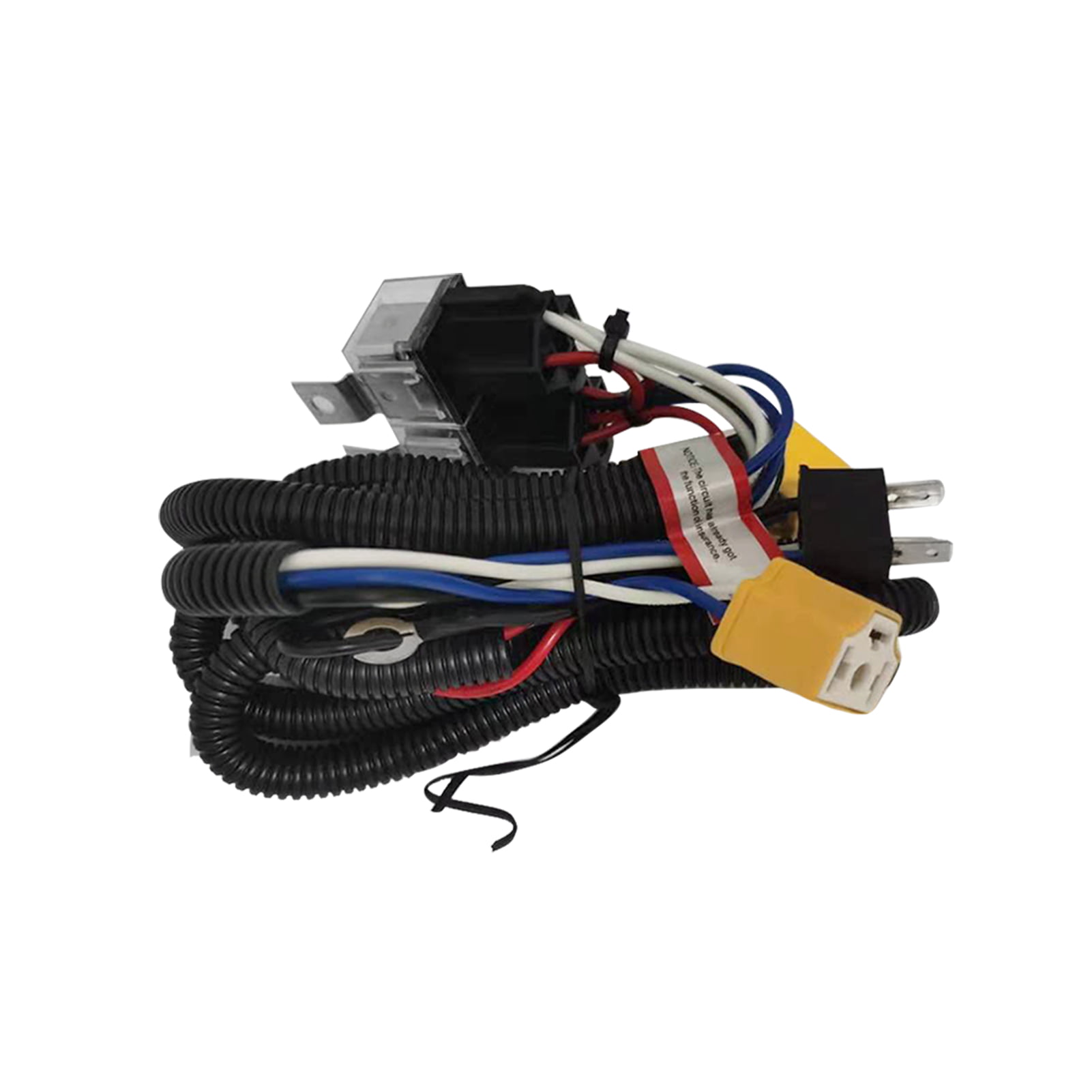 HELLA LIGHT WIRING HARNESS DOUBLE FUSE AND RELAY WITH CERAMIC SOCKETS 130W 