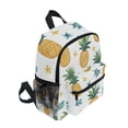 thumbnail image 2 of FORMRS School Backpack with Front Zippered Pocket 12" Student Travel Daypack, Pineapple, 2 of 6
