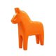 thumbnail image 2 of Figura de caballo Dala sueco, escultura animal, artesanía, adorno de escritorio nórdico Naranja, 2 of 9