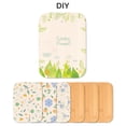 thumbnail image 3 of HTB 6 Piece Small Bamboo Cutting Board Sets with Stand Holder for Kitchen, 3 of 8