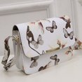 thumbnail image 3 of Bolsa bandolera para mujer, de mano, monedero, bandolera (blanco) Tmvgtek Para Estrenar, 3 of 9