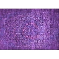 thumbnail image 1 of Ahgly Company Indoor Rectangle Oriental Purple Industrial Area Rugs, 2' x 3', 1 of 4