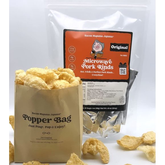 Pork Rinds Microwave
