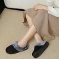 thumbnail image 6 of Northblanc Women's Fuzzy Memory Foam Slippers Fluffy Winter House Shoes Indoor and Outdoor, 6 of 8