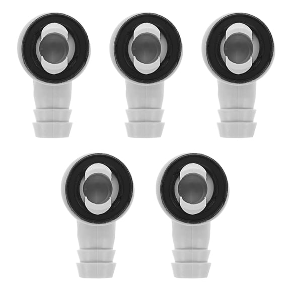 EeaseCA 5PCS Air Conditioner Drain Adapter 15mm Diameter 90 Degree Draining Adapter