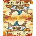 thumbnail image 6 of Autumn Gnomes Maple Leaves Mailbox Cover Happy Fall Mailbox Covers Magnetic Large Oversized 25.4" X 20.8" Mailbox Wraps Post Letter Box Cover Garden Decorations, 6 of 6