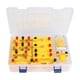 thumbnail image 1 of Kit de experimentos de electricidad, kits de circuitos de ciencia, proyectos portátiles de bricolaje, material didáctico de física, laboratorio de, 1 of 9