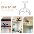 thumbnail image 3 of CRAFTHROU Soporte De Para Ventilador De Compatible Resistente Color Plata, 3 of 8