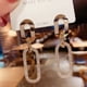 thumbnail image 3 of Pendientes de moda femenina, pendientes grandes con doble anillo de diamantes dorados de 14k, regalos de cumpleaños de San Valentín, 3 of 3