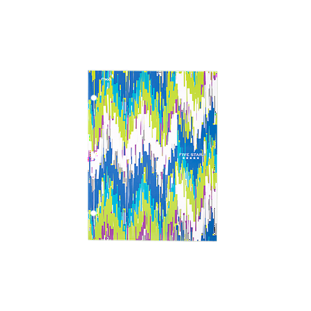 4 Pocket Presentation Portfolio - Five Star Style Portfolio 4 pocket, CL Chevron