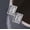 B - Happy, variant on 925 925 Sterling Silver Happy Kanji Oriental Rectangle Stud Earrings A1832-A - Happy life