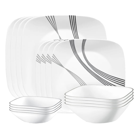 Juego de Vajilla Corelle Urban Arc 16 piezas para 4 personas
