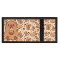 thumbnail image 4 of Chririnla Capybaras Trifold Card Wallet for Travel, Polyester Clutch Wallet with Slim Foldable Children Wallets, 4 of 7