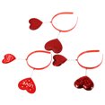 thumbnail image 3 of 3 Pcs Bandeau en Forme de Cœur pour la Saint-Valentin Bandeau de Fête, 3 of 9