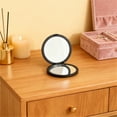thumbnail image 4 of Portable Pocket Travel Makeup Mirror Elegant Handheld, 4 of 4