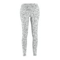 thumbnail image 3 of Digital White/Grey Camo Women's Casual Leggings - Camo Color Code 0057, 3 of 7