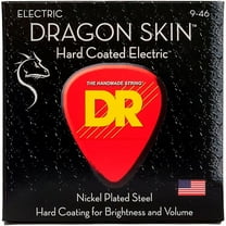 DR Strings DSE-9/46 Dragon Skin Coated Light-Medium Electric Guitar Strings