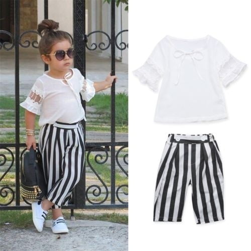 kids striped pants