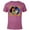 Purple, variant on Disney Princess Jasmine and Rajah Stylized - Short Sleeve Blended T-Shirt for Adults - Customized-Yellow