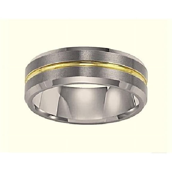 TUNGSTEN 75G95 WEDDING BAND - Size 9.5