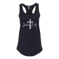 thumbnail image 2 of Wild Bobby John 3:16 Cross Inspirational/Christian Women Racerback Tank Top, Black, Small, 2 of 5