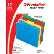 Ampad Solid Color Poly File Folder 12ct