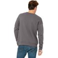 thumbnail image 3 of Bella Canvas Men`s Drop Shoulder Fleece, XL, Storm, 3 of 3