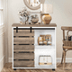 thumbnail image 2 of Gabinete auxiliar de MDF FurnitureR con puerta corrediza para almacenamiento, 2 of 8