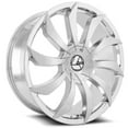 thumbnail image 2 of 22x8.5 Azara AZA-507 Nano Chrome Wheel 5x4.5/5x120 (38mm), 2 of 2
